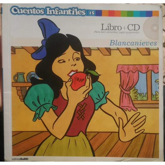Cuentos Infantiles Blanca Nieves. Editorial Sol90