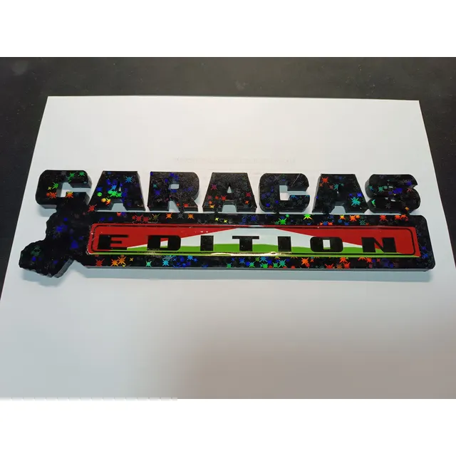 Emblema Texas Edition.  Edition Caracas