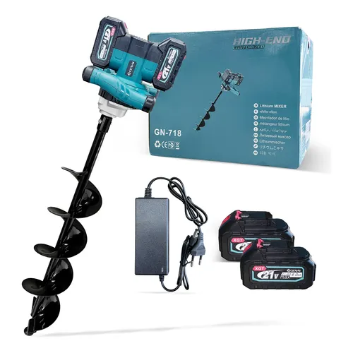 Perfurador De Solo 52cc Zps52 2,3cv Zmax Com 3 Brocas | MercadoLivre
