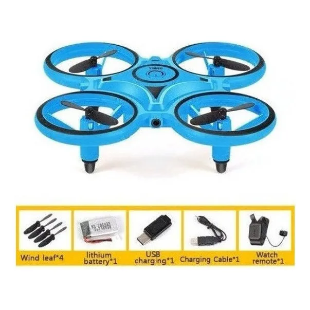 Dron Cuadricóptero Acrobático Stunt Con Control De Gestos