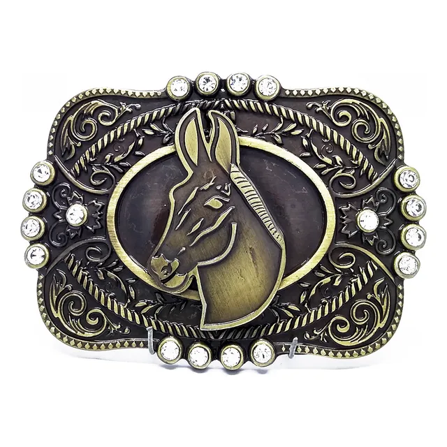Fivela Country Muladeiro C/ Strass Especial Oferta!