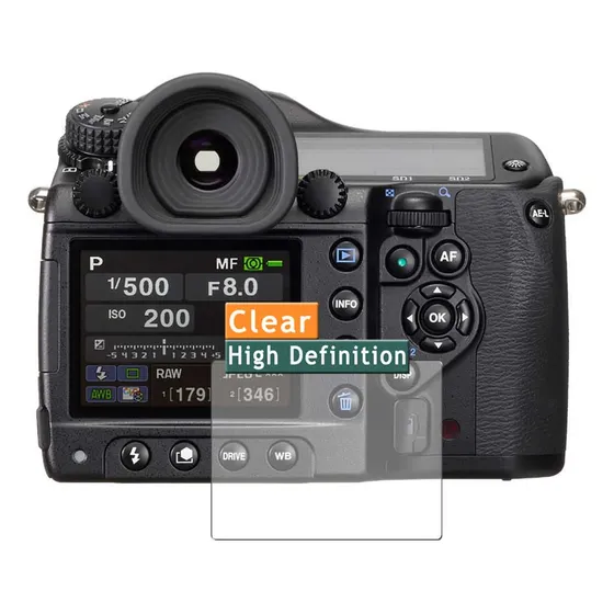 3 Protector Pantalla Para Camara Reflex Digital Ricoh Pentax