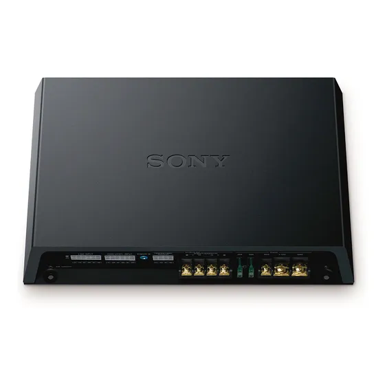 Sony Xm-gs6dsp Gs Serie 6 5 Canal Clase D Amplificador