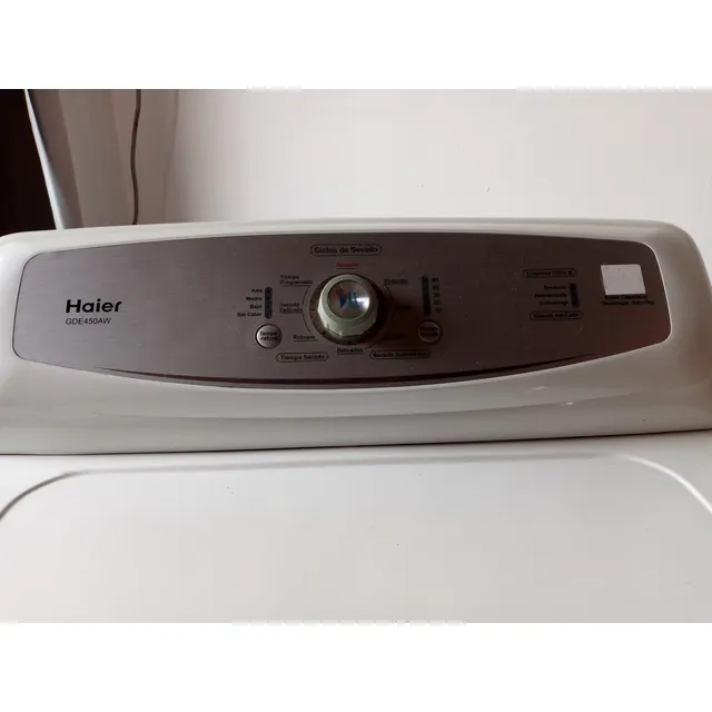 Secadora De Ropa Marca Haier Modelo Gde450aw 20 Kg Usada