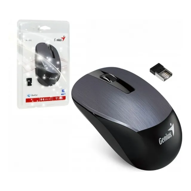 Mouse Inalambrico Genius Nx-7015 Gris- 3 Botones