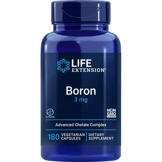 Supplement Life Extension Boron 3 Mg 180 Cápsulas Vegetales