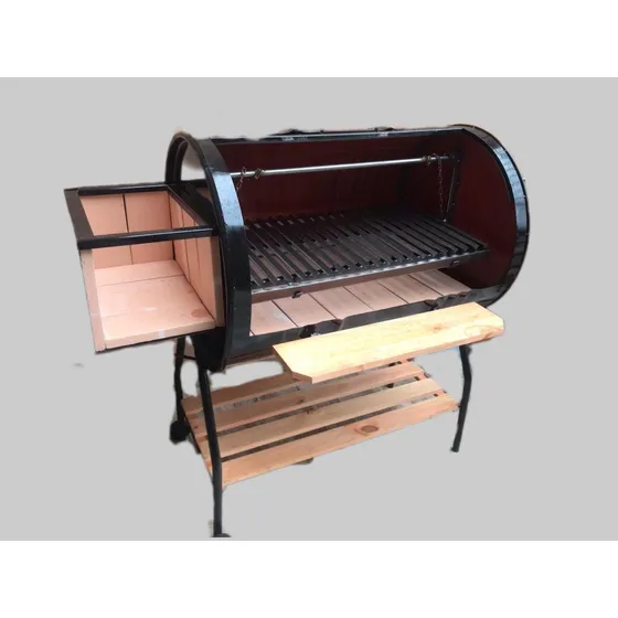 Chulengo Con Parrilla En V Negro