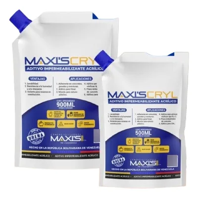 Sellador Acrílico Impermeabilizante Maxi's Cryl (500 Ml)