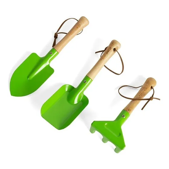 Setx3 Herramientas De Jardín Palas Y Rastrillo Bigjigs Niños