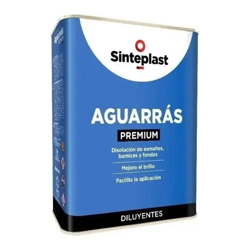 Aguarras Mineral Sinterras Diluyente 4l Sinteplast