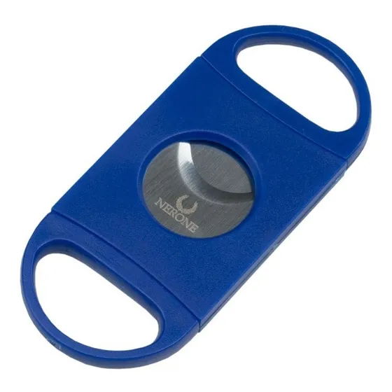 Cortador Charutos Nerone Basic Lâmina Dupla Plástico Azul
