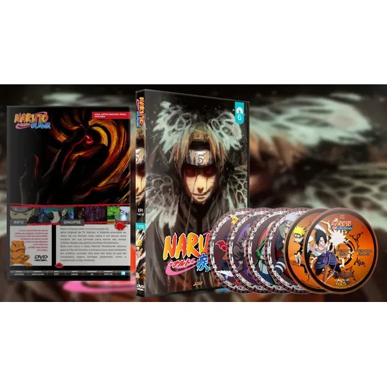 Dvd Naruto Shippuden Série Completa + Filmes