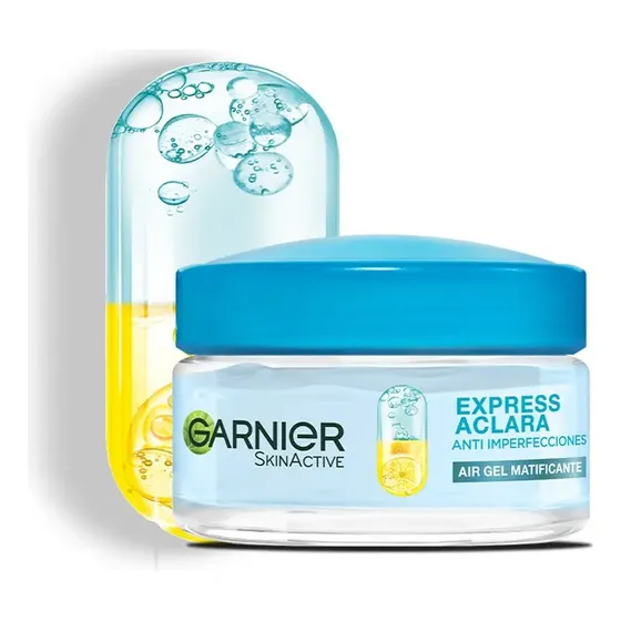 Garnier Express Aclara Anti Imperfecciones Air Gel Mate Todo Tipo De Piel Día\u002Fnoche | Cuotas sin interés