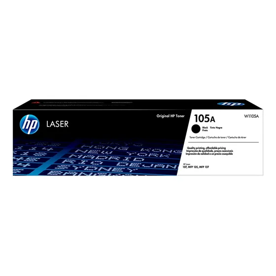 Cartucho De Tóner Hp 105a Negro Laserjet