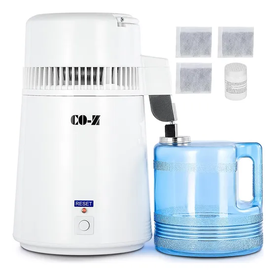 Co-z Destilador Agua 1.1 Galon Encimera 750 W Oficina Casa 4