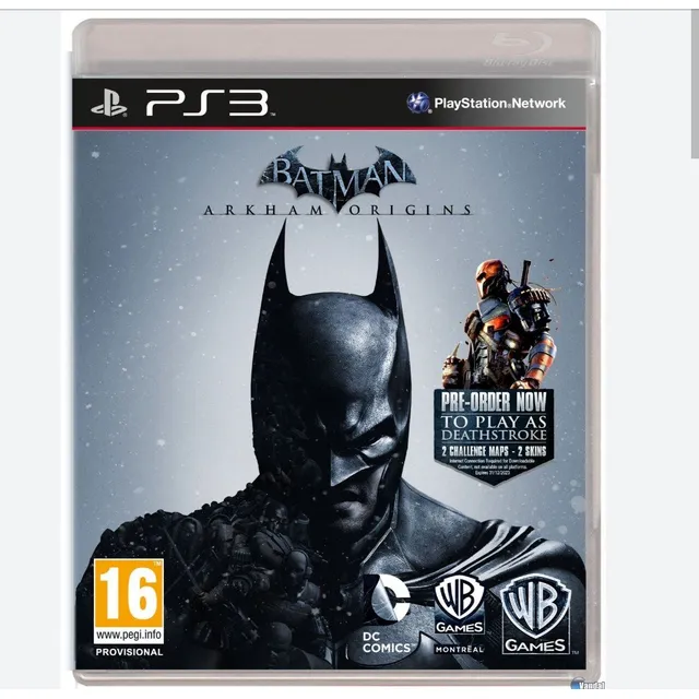 Videojuego Batman Arkham Origins Ps3 Playstantion 3 Barato