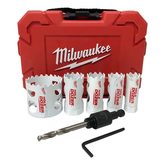 Milwaukee 49-22-4040 Sierra Copa 7 Pzas Bimetálica E.o