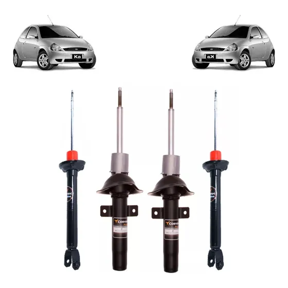 Kit X4 Amortiguador Corven Ford Ka 1997 - 2008