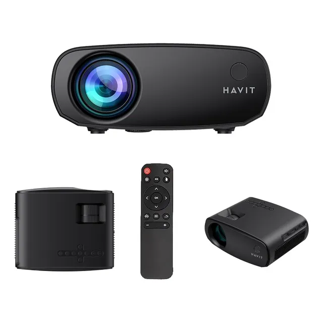Mini Proyector Wi-fi Havit Prime Opal Pj207 1080p / 140 PuLG