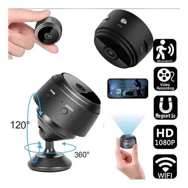 Mini Camara Secreta Inalámbrica Espia Wifi Hd A9