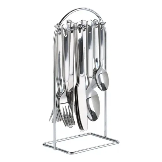 Juego Cubiertos Set Cubiertos Acero Inoxidable + Gratis!