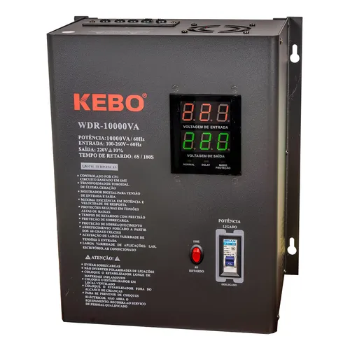 Stdr-3000va 100-260v Estabilizador Automático De Voltagem Citex