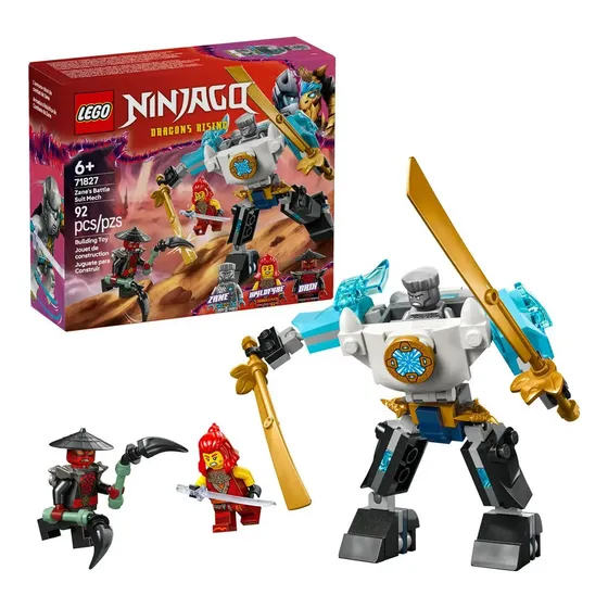 Lego® Ninjago® Traje De Meca De Batalha Do Zane 71827