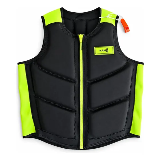 Chaleco De Flotación Neopreno Kano Loa Kayak Sup Pesca Negro M