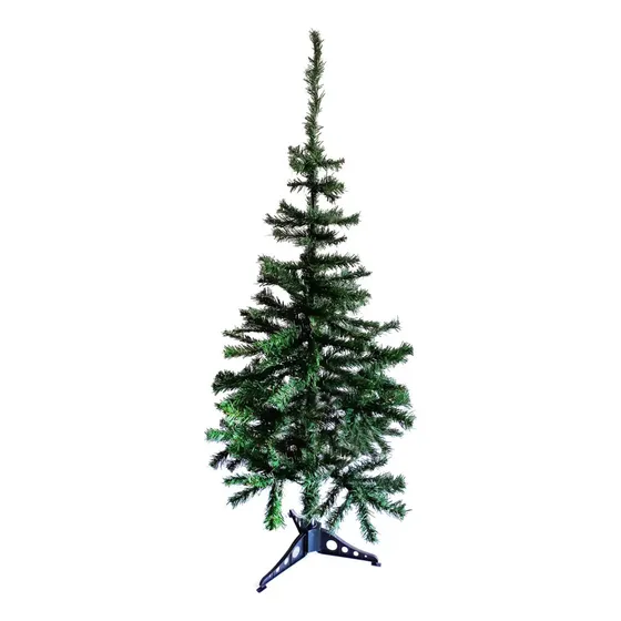 Arbolito Navideño Verde 120cm 100 Ramas Con Base Metálica