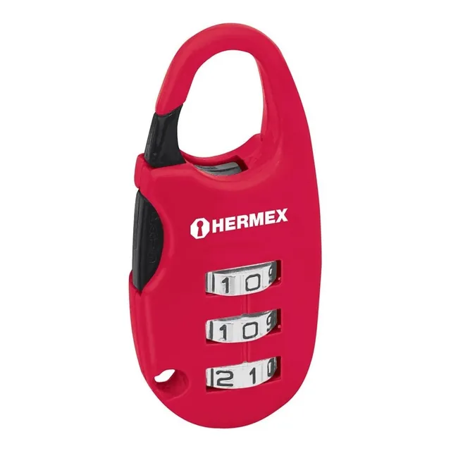 Candado 25 Mm Para Maleta Con Clave Hermex #cma-3c