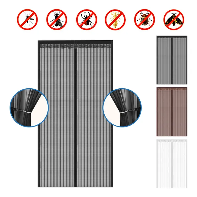 Malla Mosquitera Mosquiteras Para Puertas Cortina Magnetica