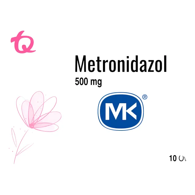 Metronidazol 500mg * 10 Ovulos Tecnoquimicas