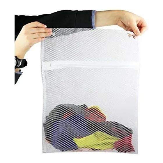 Bolsa Malla Para Lavandería Cuidado D Ropa 38x48cm Set 5pza
