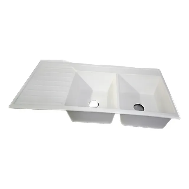 Fregadero Tarja Lavadero Para Cocina 120 X 52 Izquierdo Mate