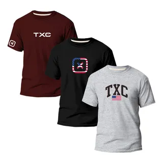 Kit 3 Camisas Txc Masculina VariĂĄveis Country Rodeio Texas Kit 3 Camisas Txc Masculina VariĂĄveis Country Rodeio Texas