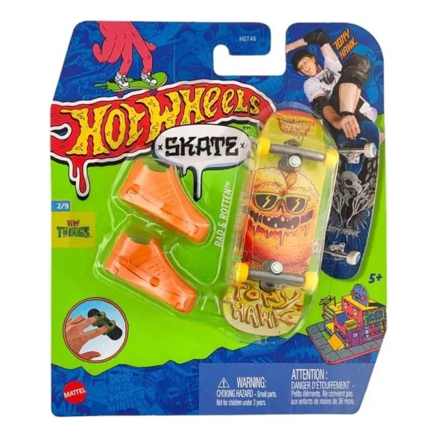 Skate De Dedo Hot Wheels Tenis Profissional Mattel Escolher