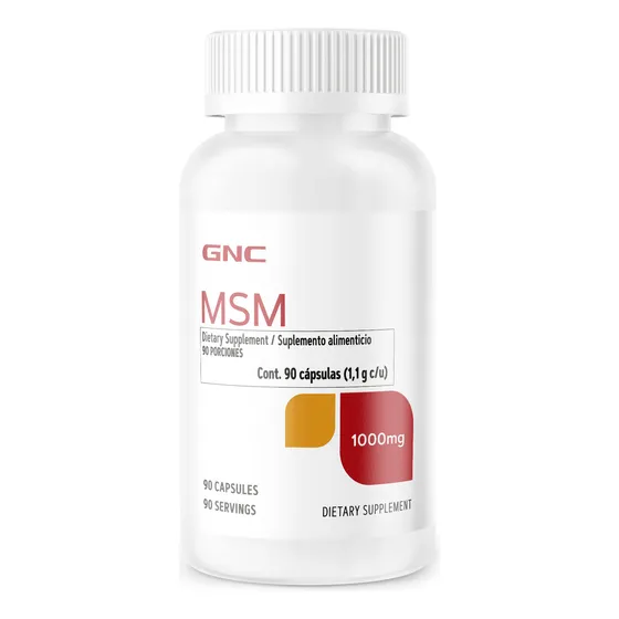 Msm 1000 Gnc 90 Caps Sabor Sin sabor