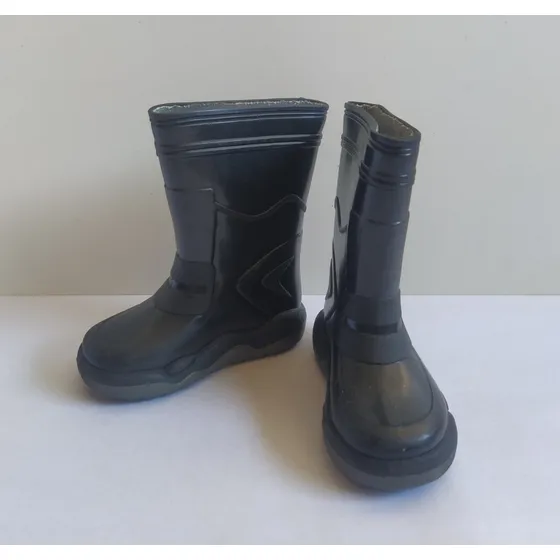 Botas Bubble Gummers De Niña Originales, Negras, Usadas