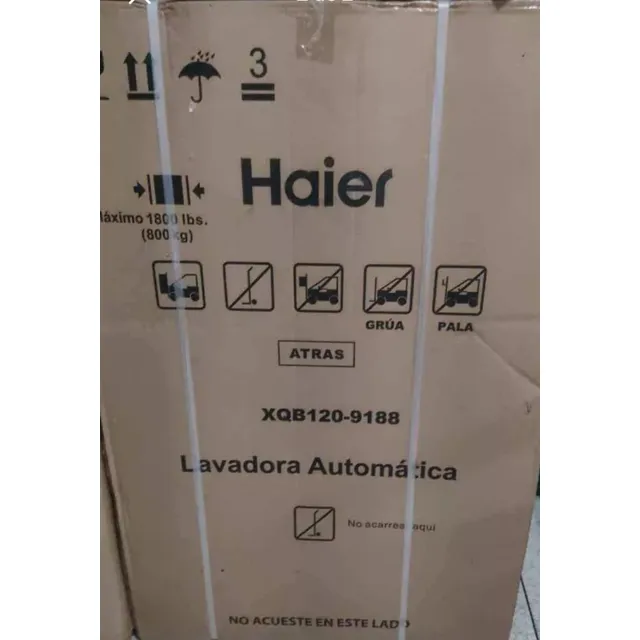 Lavadora Automática Haier 12 Kilos