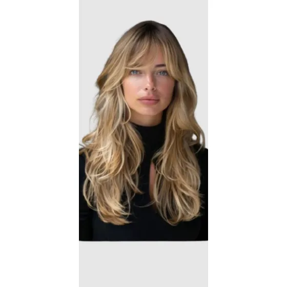 Peluca Simil Natural,cabello Sedoso Y Opaco,calidad Élite 