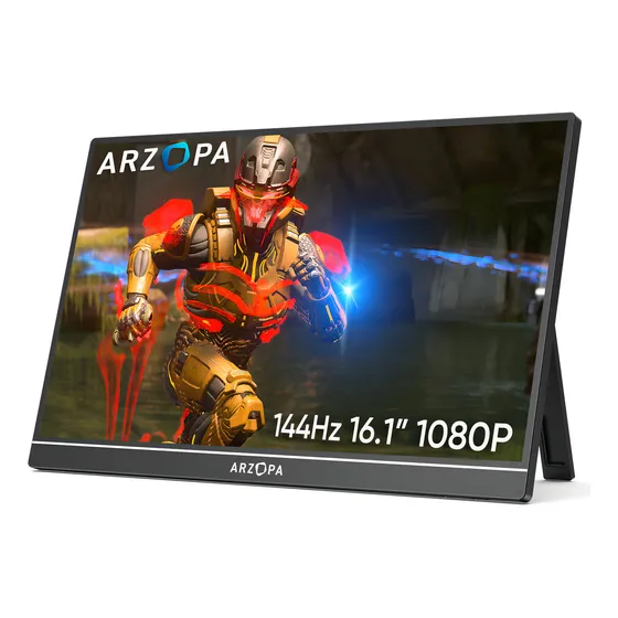 Monitor Arzopa Portátil Z1f Z1f 16.1   Cor Cinza Escuro 127/
