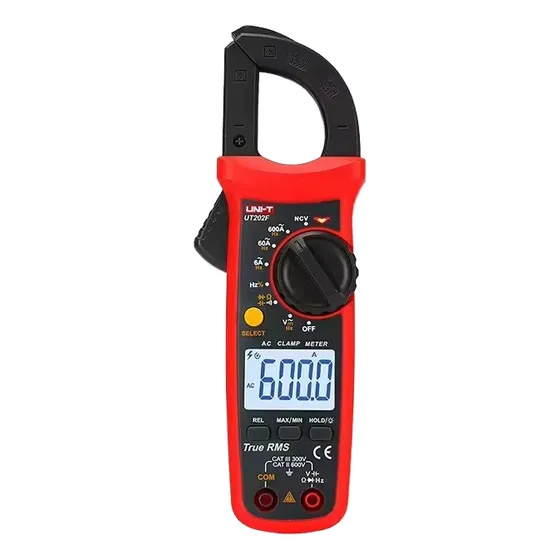 Uni-t Ut202f - Tester De Pinza Digital (ac/dc 600v, Rms)