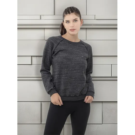 Buzo Algodón Cuello Redondo Mujer Cameron Invierno