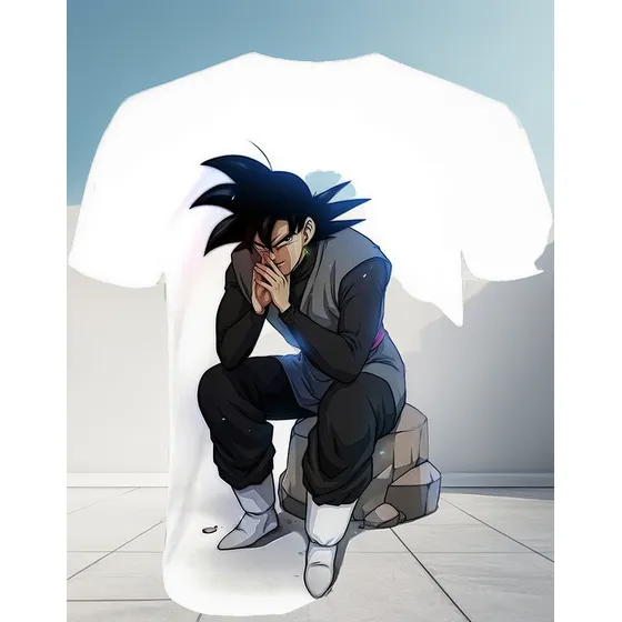 Poleras Dragon Ball Z Dbz (variable Blanca-goku)