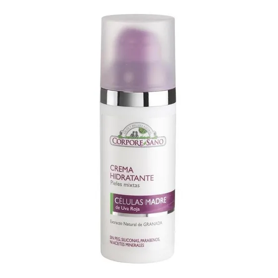 Crema Hidratante Pieles Secas Células Madre Uva 55ml Vegano