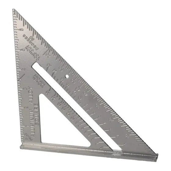 Escuadra Aluminio Carpintero 12 PLG / 30 Cm - Tyt