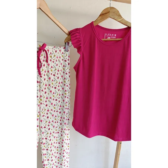 Pijama Damas Pantalón Algodón