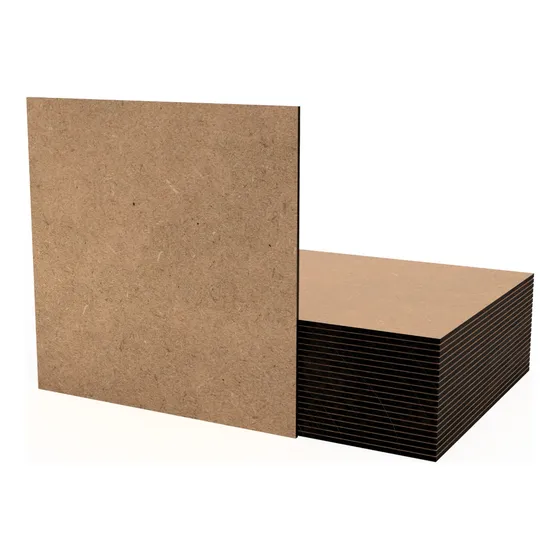 Base Cuadrada 10x10 Cm (50pz) Bricolage Maqueta Para Pintar