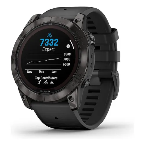 Garmin Fenix 7x Saphire Solar Cor Cinza Escuro