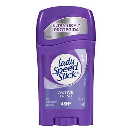 Desodorante Lady Speed Stick Active Fresh Mujer 45g